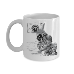 Metrix Astronaut White Mug