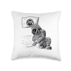 Metrix Astronaut Throw Pillow