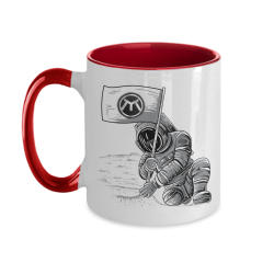 Metrix Astronaut Color Accent Mug